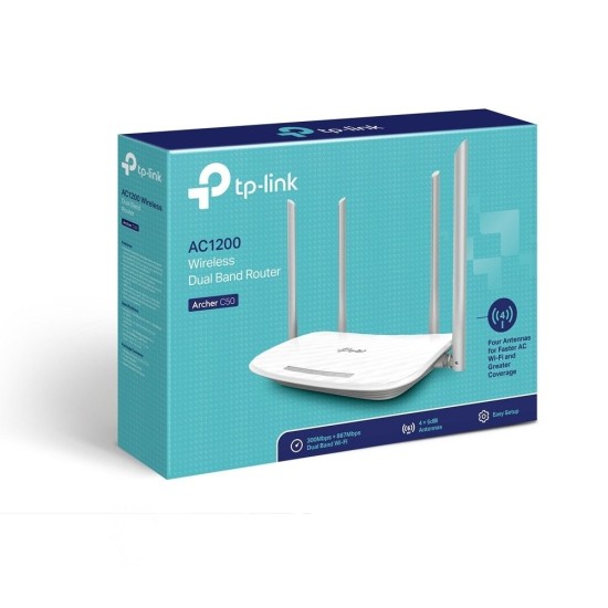 Tp-Link Archer C50 AC1200 Kablosuz Dual Band Access Point  Router