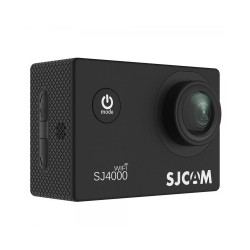 SJCAM SJ4000 Air WiFi 4K UHD 16MP 135° 2 Geniş Ekran H.264 900mAh 30 Metre Su Geçirmez Kılıflı Aksiyon Kamerası Siyah