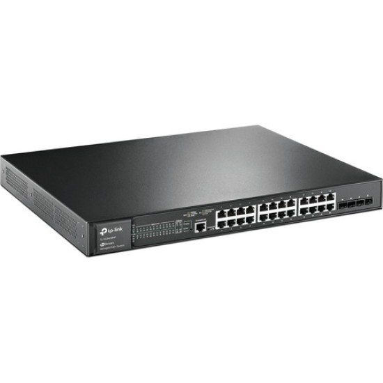 TP-LINK TL-SG3428MP 28 Port Gıgıbaıt 4 Port Gıgabıt L2 Yönetilebilir Swıtch