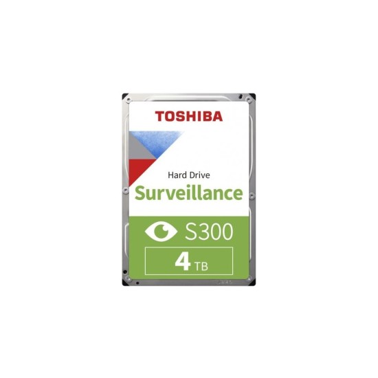 Toshiba 4TB HDWT840UZSVA S300 3.5 5400rpm Güvenlik 7-24 Harddisk