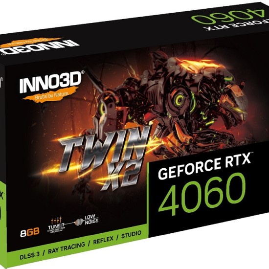 Inno3D RTX4060 Twin x2 8GB 128Bit GDDR6 Ekran Kartı