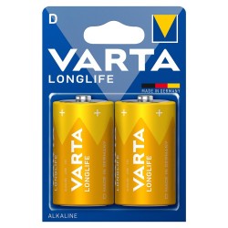 VARTA Longlife Alkalin D Boy 2'li paket