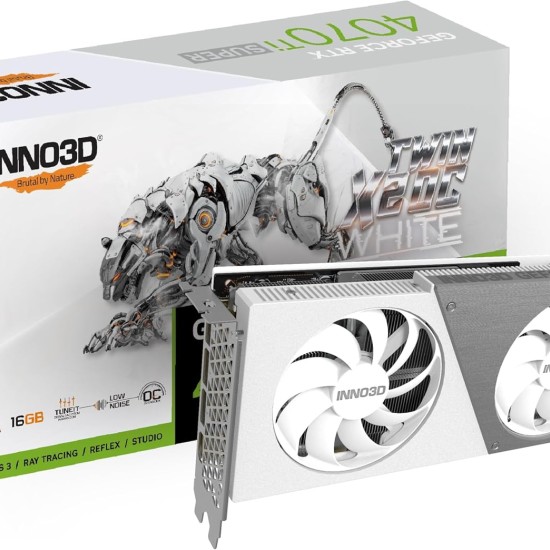 Inno3D RTX 4070 Super Twin x2 White OC 192 Bit GDDR6X 12 GB Ekran Kartı