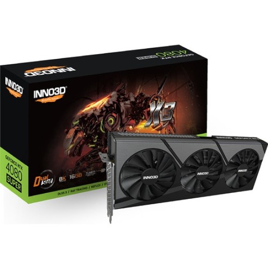 INNO3D Nvidia Geforce RTX4080 Super X3 16GB 256 Bit GDDR6X Ekran Kartı (N408S3-166X-18703552)