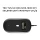 Lenovo Lecoo MS104 USB Kablolu 1600DPI 4 Tuşlu Optik Mouse Siyah