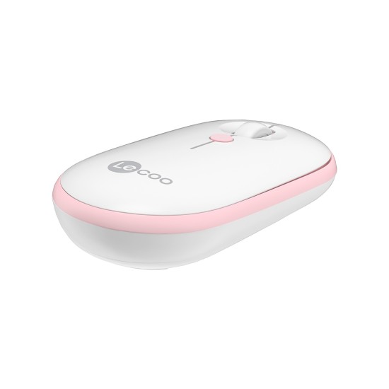 Lenovo Lecoo WS212 Kablosuz 1600DPI 4 Tuşlu Optik Mouse Beyaz & Pembe