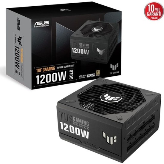 Asus Tuf Gamıng 1200G 80 Plus Gold 1200W Modüler Atx 3.0 Uyumlu 10 Yıl Garanti