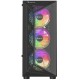 GamePower Eclipse 4*120mm A-RGB Fan 500W 80+ Bronze ATX Gaming Kasa