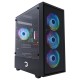 GamePower Manta 4*120mm A-RGB Fan 700W 80+ Gold Full Modüler PSU mATX Gaming Kasa