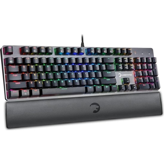 Gamepower Ogre Rgb 60M Blue Switch Türkçe Q USB Mekanik Gaming Klavye