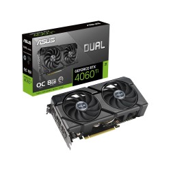 ASUS DUAL-RTX4060TI-O8G-EVO Nvidia Geforce RTX 4060 TI-8G 8GB GDDR6 128bit 2595MHz OC HDMI 3xDP DLSS3 Ekran Kartı