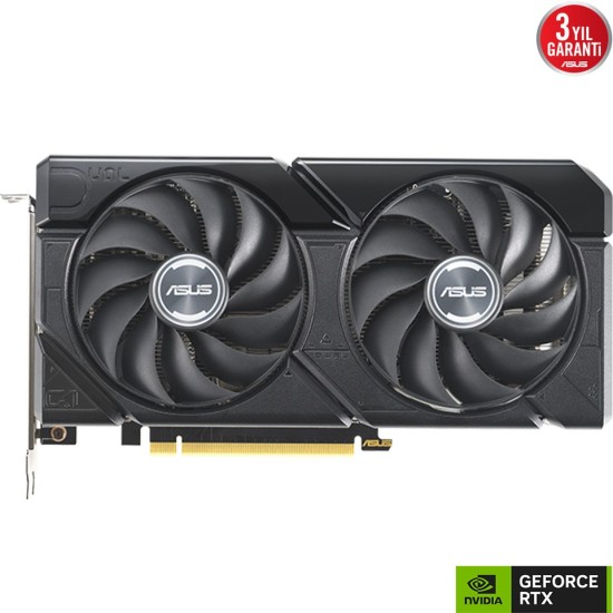 ASUS DUAL-RTX4060TI-O8G-EVO Nvidia Geforce RTX 4060 TI-8G 8GB GDDR6 128bit 2595MHz OC HDMI 3xDP DLSS3 Ekran Kartı