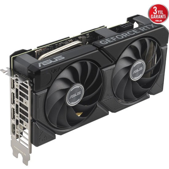 ASUS DUAL-RTX4060TI-O8G-EVO Nvidia Geforce RTX 4060 TI-8G 8GB GDDR6 128bit 2595MHz OC HDMI 3xDP DLSS3 Ekran Kartı