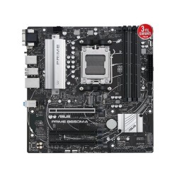 Asus Prıme B650M-A Iı-Csm Amd B650 Am5 Ddr5 6400 Dp Hdmı Vga Çift M2 Usb3.2 Aura Rgb 2.5Gbit Lan Anakart