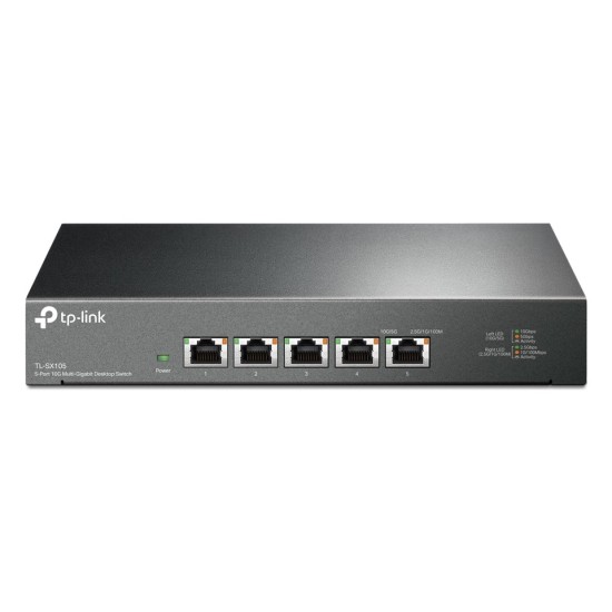 TP-LINK TL-SX105 5 Port 10G Multi Gigabit Masaüstü Switch