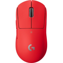 G PRO X SUPERLIGHT Ultra Hafif HERO 25.600 DPI 400 IPS LIGHTSPEED Kablosuz Oyuncu Mouse - Kırmızı