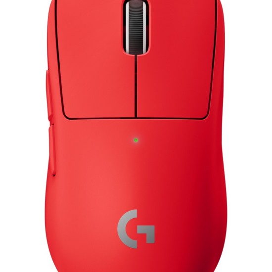 G PRO X SUPERLIGHT Ultra Hafif HERO 25.600 DPI 400 IPS LIGHTSPEED Kablosuz Oyuncu Mouse - Kırmızı