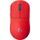 G PRO X SUPERLIGHT Ultra Hafif HERO 25.600 DPI 400 IPS LIGHTSPEED Kablosuz Oyuncu Mouse - Kırmızı