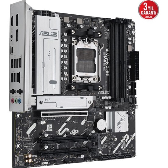 Asus Prime B840M-A Wi-Fi AMD AM5 DDR5 Micro ATX Anakart