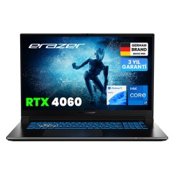 Erazer Defender P50I MD62643 i7-12650H 16GB RAM 1TB SSD RTX 4060 Windows 11 Home 17 inç Oyun Bilgisayarı