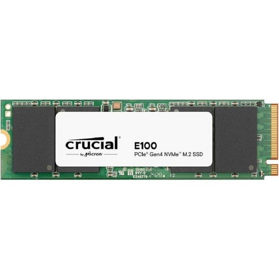 Crucial E100 480GB Pcıe Gen4 2280 Nvme M.2 SSD (4700-2500 Mb/s) CT480E100SSD8