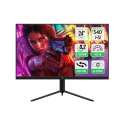 Gamepower 24¨ Lucid S20 540Hz 0.2ms Flat Fast Tn Pivot Rgb Gaming Monitör