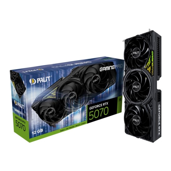 Palit Geforce RTX5070 Gamıngpro 12GB 192BIT Gddr7 Ekran Kartı NE75070019K9-GB2050A